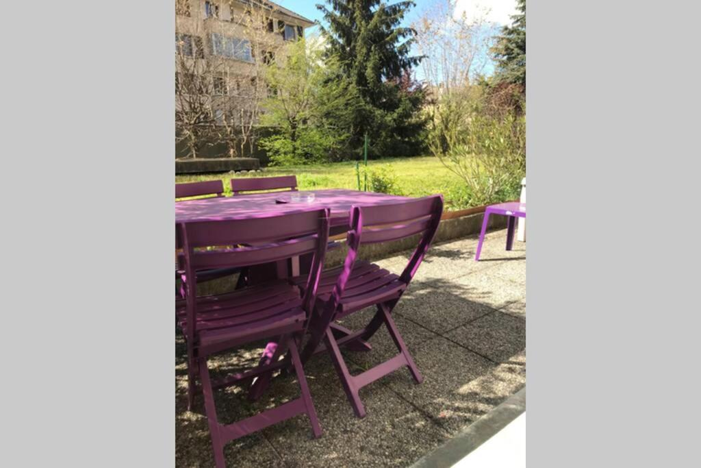 Les Jardins - Terrasse & Jardin Au Calme Daire Annecy Dış mekan fotoğraf